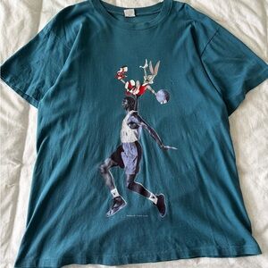 Vintage Nike Jordan Bugs Bunny Space Jam Shirt